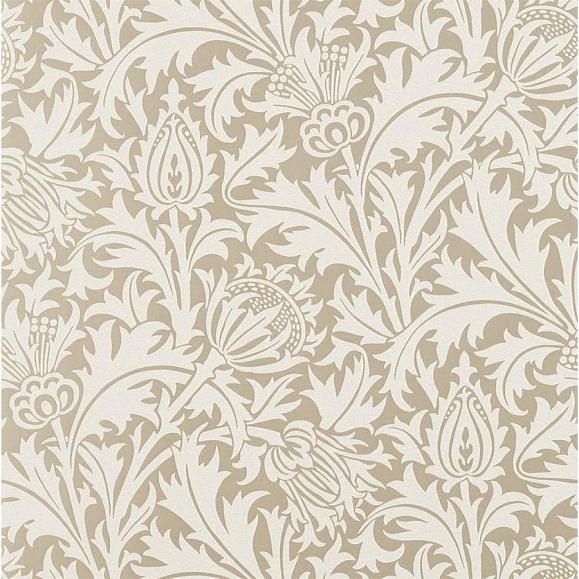Стеклярус на флизелине обои Morris & Co 216548 коллекции Pure Morris & Co North