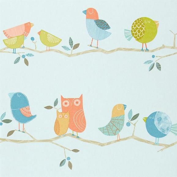 Бумажные обои Harlequin 70516 коллекции What a Hoot