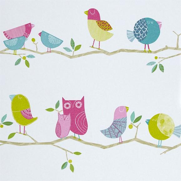 Бумажные обои Harlequin 70515 коллекции What a Hoot