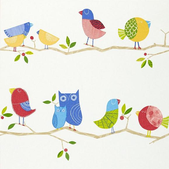 Бумажные обои Harlequin 70517 коллекции What a Hoot