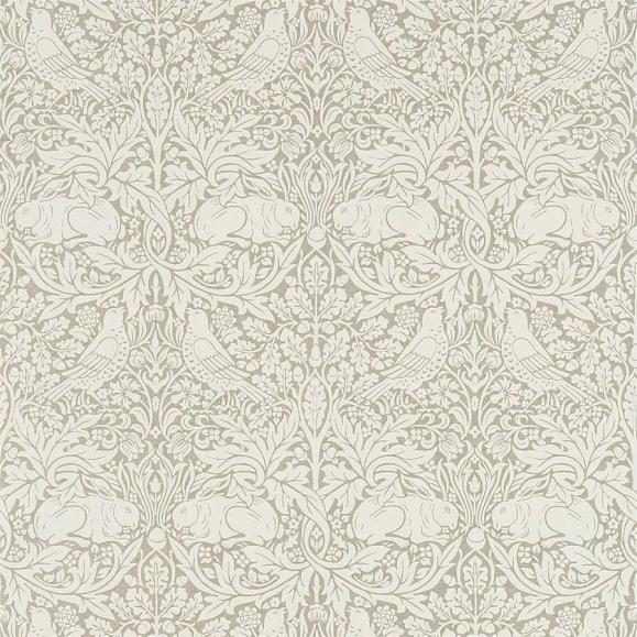 Стеклярус на флизелине обои Morris & Co 216532 коллекции Pure Morris & Co North