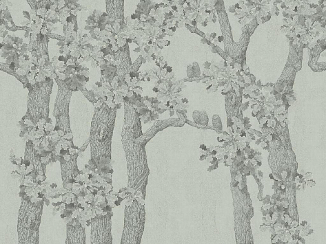 Панно Affresco Wallpaper Part 1 Oaks and Owls AB126-COL5