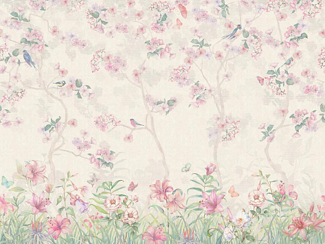 Панно Affresco Wallpaper Part 1 Floral Melody AB50-COL3