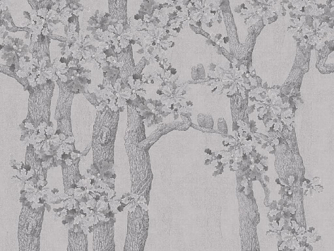 Панно Affresco Wallpaper Part 1 Oaks and Owls AB126-COL4