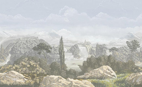 Панно Affresco Wallpaper Part 2 Mountain Scenery AF743-COL1 2,4x4 м