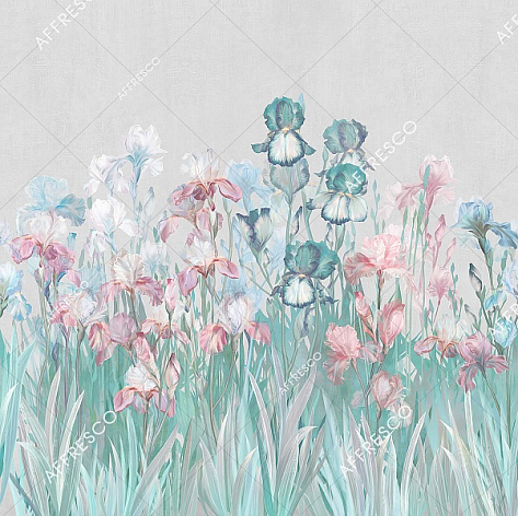 Панно Affresco Wallpaper Part 1 Irises AB119-COL6