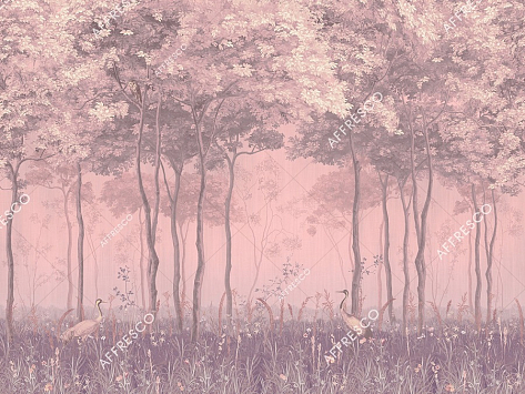 Панно Affresco Wallpaper Part 1 Forest Glade AF951-COL2