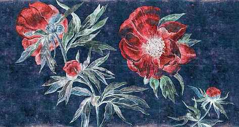 Обои виниловые Factura Red Peony 2A V коллекции 2022