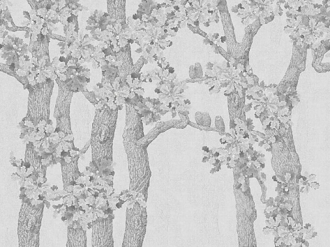 Панно Affresco Wallpaper Part 1 Oaks and Owls AB126-COL1