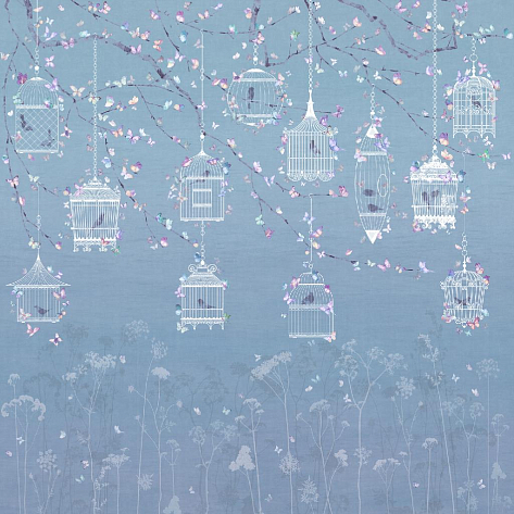 Панно Affresco Wallpaper Part 2 Butterflies JK32-COL3