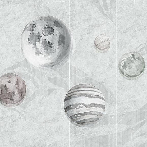 Обои текстильные Factura Space 6 T коллекции 2022
