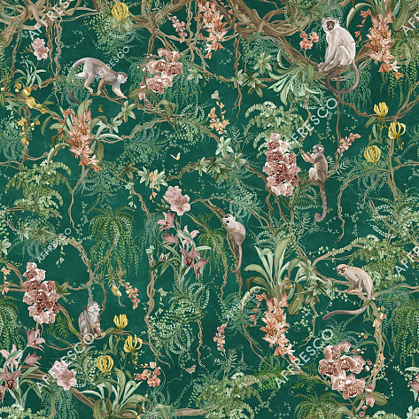 Панно Affresco Wallpaper Part 1 Monkeys AF959-COL5