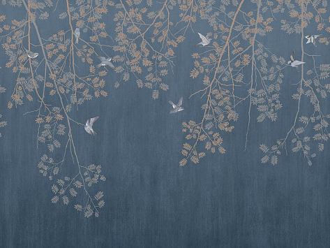 Панно Affresco Wallpaper Part 2 Rowan Branches JK43-COL2