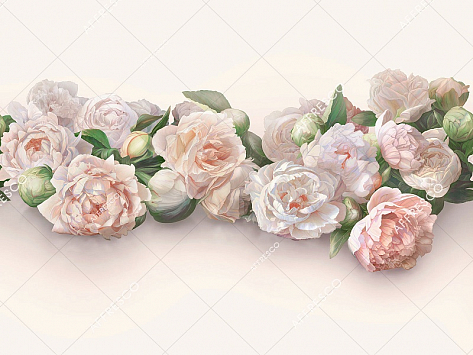 Панно Affresco Wallpaper Part 1 Peonies AB48-COL6