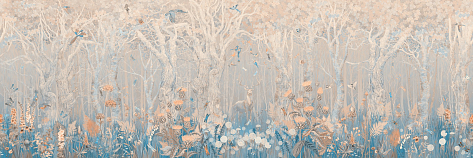 Панно Affresco Сказки AB688-COL2 2x6,03 м