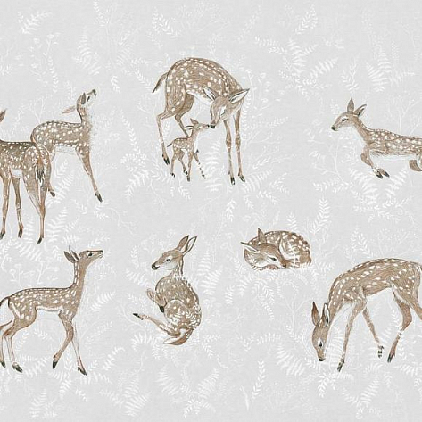 Обои текстильные Factura Bambi 3 T коллекции Kids