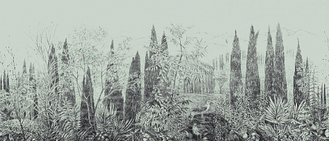 Панно Affresco Wallpaper Part 1 Cypress DG68-COL2