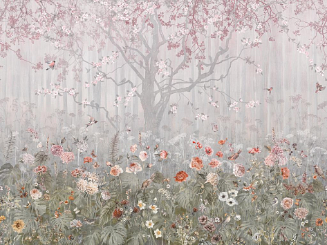 Панно Affresco Wallpaper Part 2 Blooming Woods WP42-COL4