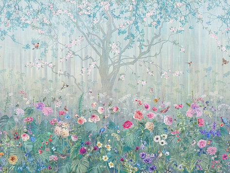 Панно Affresco Wallpaper Part 2 Blooming Woods WP42-COL1