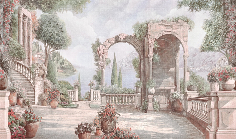 Панно Affresco Wallpaper Part 1 Renaissance AF739-COL1 2,4x4 м