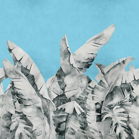 Панно Affresco Wallpaper Part 2 Large Palm Foliage AB131-COL2