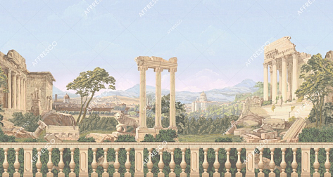 Панно Affresco Wallpaper Part 1 Antique Landscape AF740-COL4