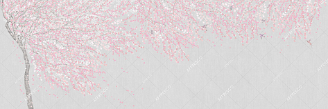 Панно Affresco Wallpaper Part 2 Bloom AB139-COL6 2x6,03 м