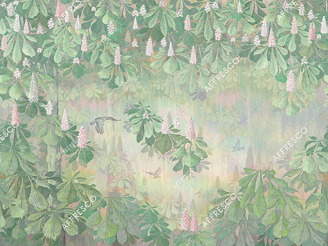 Панно Affresco Wallpaper Part 1 Chestnut AB117-COL5