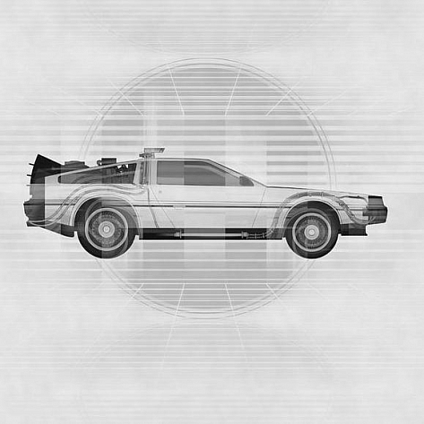 Обои текстильные Factura Back To The Future 8 T коллекции Kids
