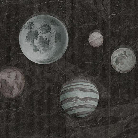 Обои текстильные Factura Space 3 T коллекции 2022