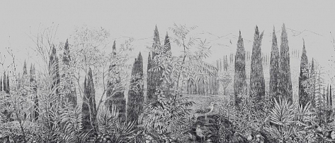 Панно Affresco Wallpaper Part 1 Cypress DG68-COL4