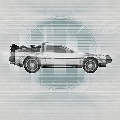 Обои текстильные Factura Back To The Future 6 T коллекции Kids
