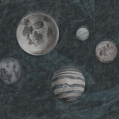 Обои текстильные Factura Space 4 T коллекции 2022