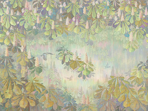 Панно Affresco Wallpaper Part 1 Chestnut AB117-COL3
