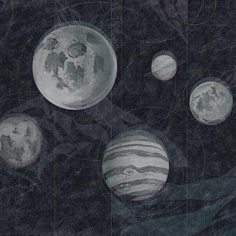 Обои виниловые Factura Space 5 V коллекции 2022