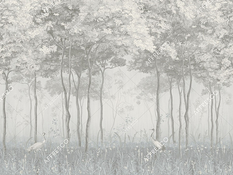 Панно Affresco Wallpaper Part 1 Forest Glade AF951-COL1
