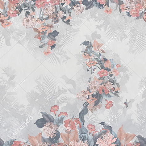 Панно Affresco Wallpaper Part 2 Paradise Bird AF962-COL1