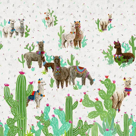 Обои текстильные Factura Alpaka 1 T коллекции Kids